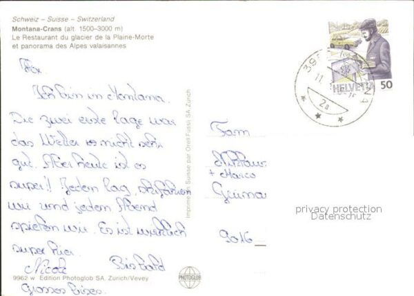 Seilbahn Montana-Crans Glacier Plaine-Morte – Bild 2