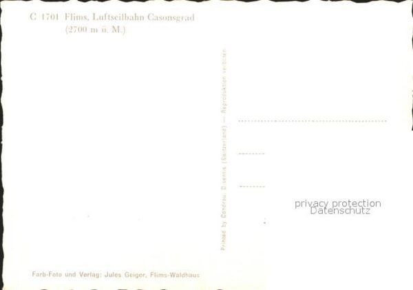 Seilbahn Casonsgrad Flims – Bild 2