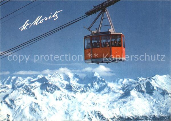 Seilbahn Corviglia-Piz Nair St. Moritz Berninagr