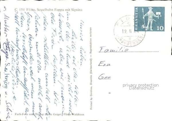 Sessellift Foppa Signina Flims – Bild 2