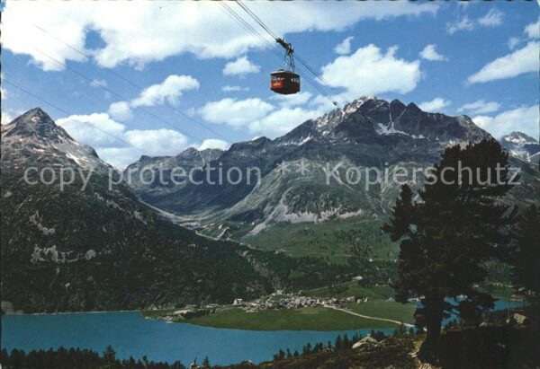 Seilbahn Corvatsch Silvaplana Oberengadin