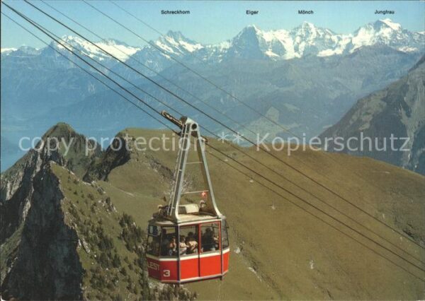 Seilbahn Erlenbach-Stockhorn Simmental Thunersee