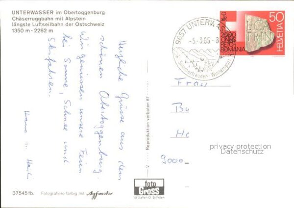 Seilbahn Chäserrug – Bild 2