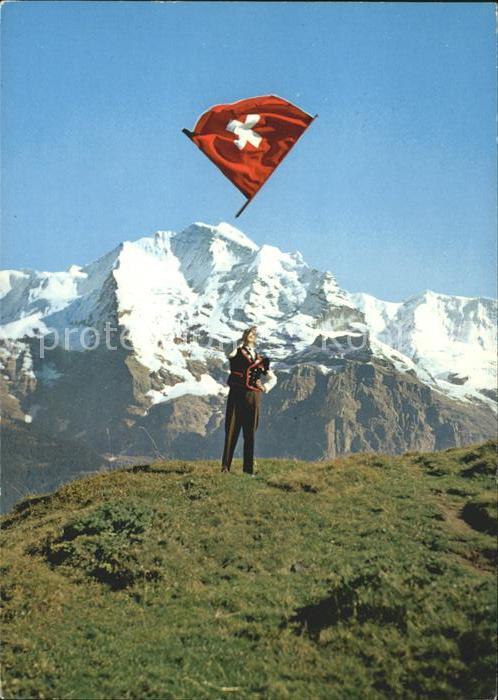 Fahnenschwingen Fahnenschwinger Jungfrau