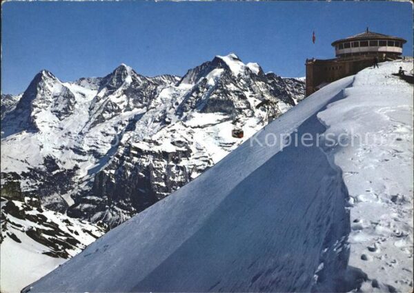 Seilbahn Schilthornbahn Gipfelstation Mürren Eig