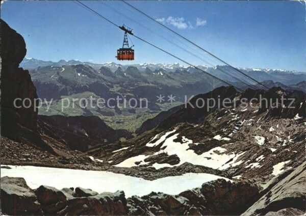 Seilbahn Säntis Churfirsten Glarner Alpen