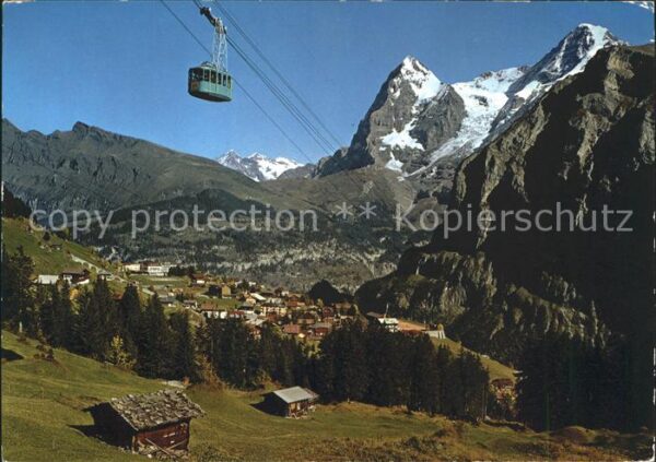 Seilbahn Schilthorn Mürren Eiger Mönch