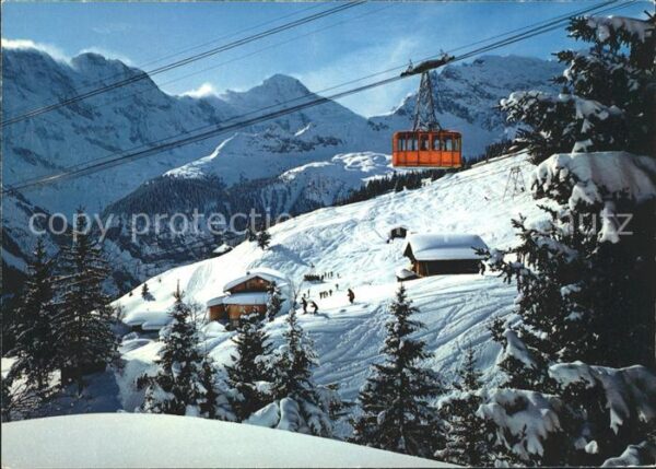 Seilbahn Schilthorn Mürren Grosshorn Breithorn