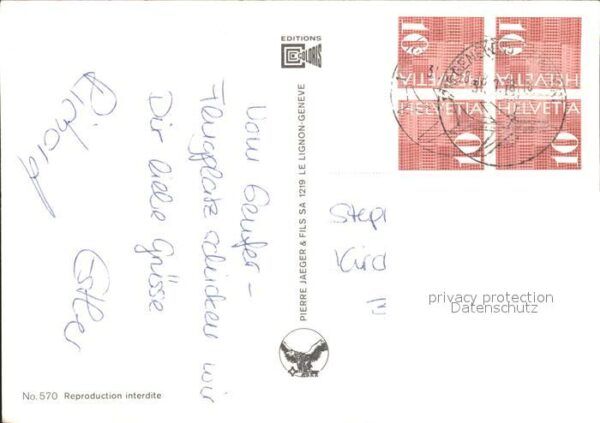 Swissair Geneve Cointrin – Bild 2