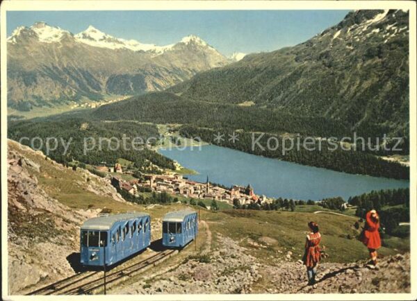 Zahnradbahn Corviglia Piz Languard St. Moritz