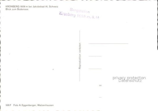 Seilbahn Kronberg Jakobsbad Al Bodensee – Bild 2