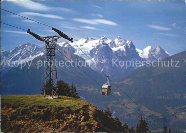 Seilbahn Hasliberg-Käserstatt Wetterhorngruppe