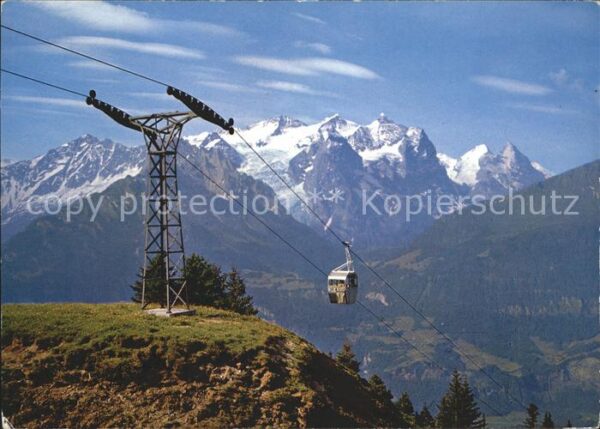Seilbahn Hasliberg-Käserstatt Wetterhorngruppe