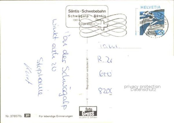 Seilbahn Säntis Schwägalp – Bild 2
