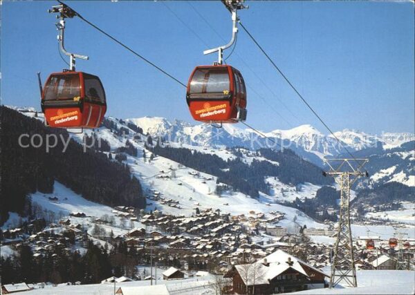 Seilbahn Zweisimmen-Rinderberg