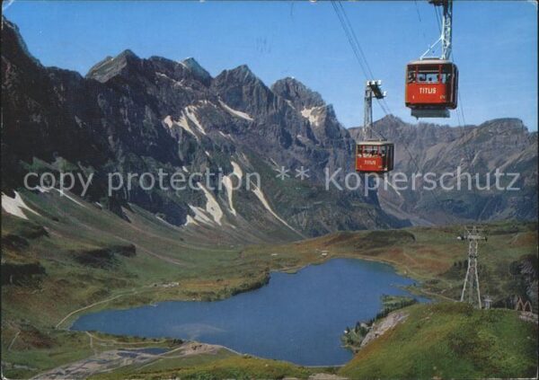 Seilbahn Trübsee-Stand-Klein-Titlis Engelberg-Tr