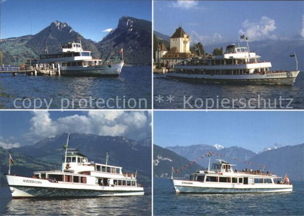Motorschiffe MS Beatus MS Bubenberg MS Niederhorn Th