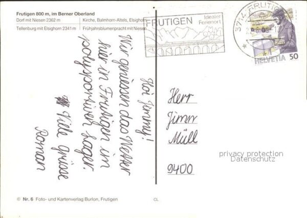 Alphorn Alphornbläser Frutigen Tellenburg Elsig – Bild 2