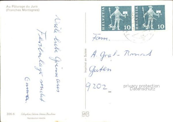 Pferde Paturage du Jura Franches Montagnes – Bild 2