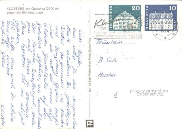 Seilbahn Klosters Silvrettagruppe – Bild 2
