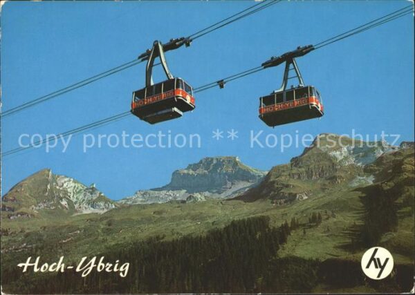 Seilbahn Hoch-Ybrig Twäriberg Druesberg Forstber