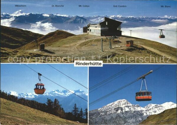 Seilbahn Rinderhütte Torrent Leukerbad Albinen