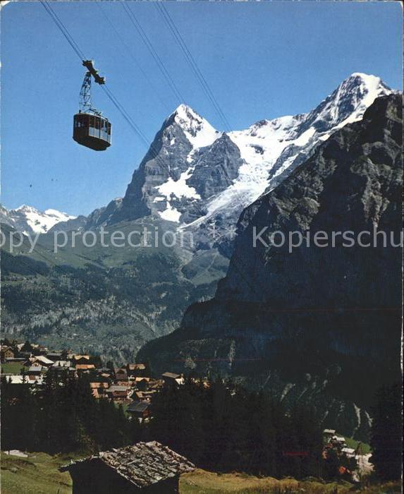 Seilbahn Schilthorn Mürren Eiger Mönch