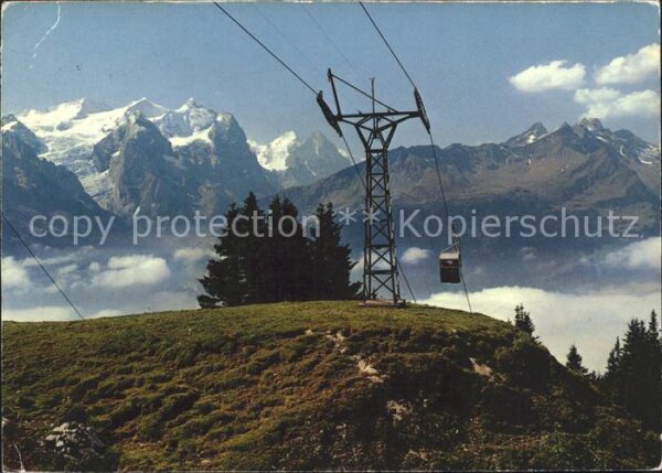 Seilbahn Hasliberg-Käserstatt Wetterhörner Mönch