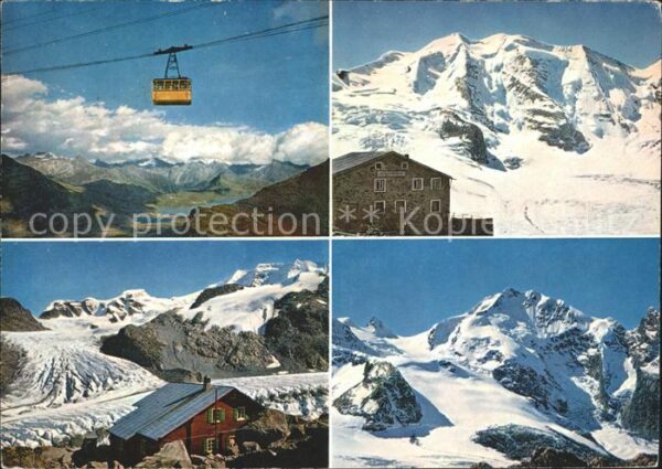 Seilbahn Diavolezza Piz Palü Bovalhütte Piz Bern