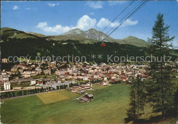 Seilbahn Davos Schatzalp Strelaberg Schiahörner