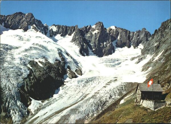 Gletscher Chelengletscher Hinter Tierberg SAC Hüt