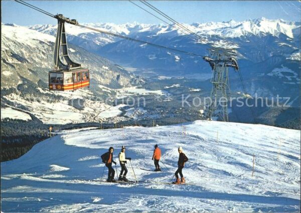 Seilbahn Crap Sogn Gion Flims Laax Rheintal