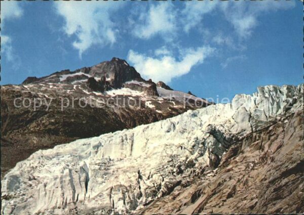 Gletscher Rhonegletscher Nägelisgrat