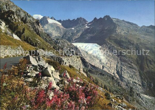 Gletscher Grimselstrasse Rhonegletscher Galenstoc