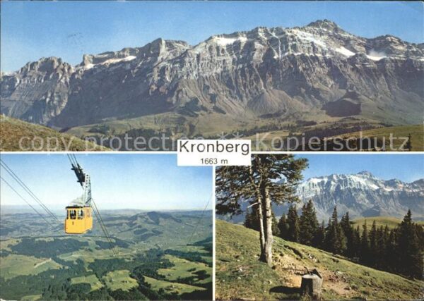Seilbahn Jakobsbad-Kronberg Gonten Kronberg