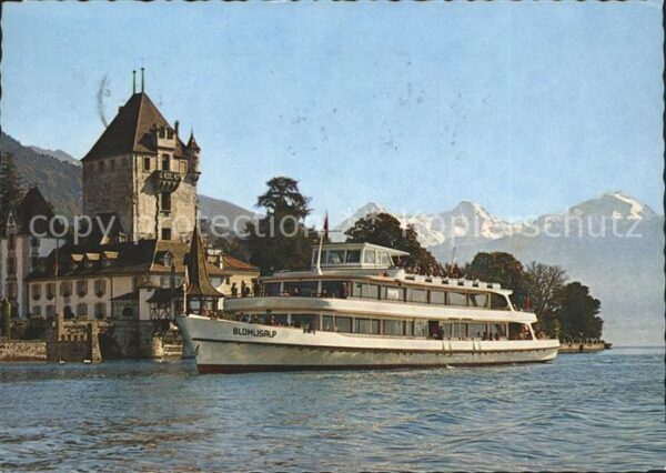 Motorschiffe MS Blümlisalp Thunersee Oberhofen
