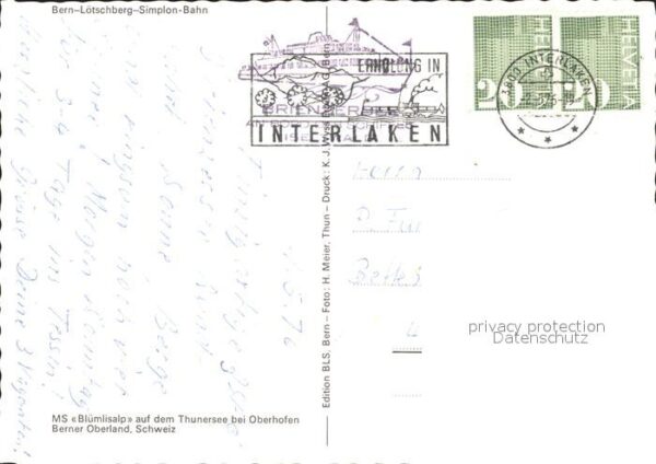 Motorschiffe MS Blümlisalp Thunersee Oberhofen – Bild 2