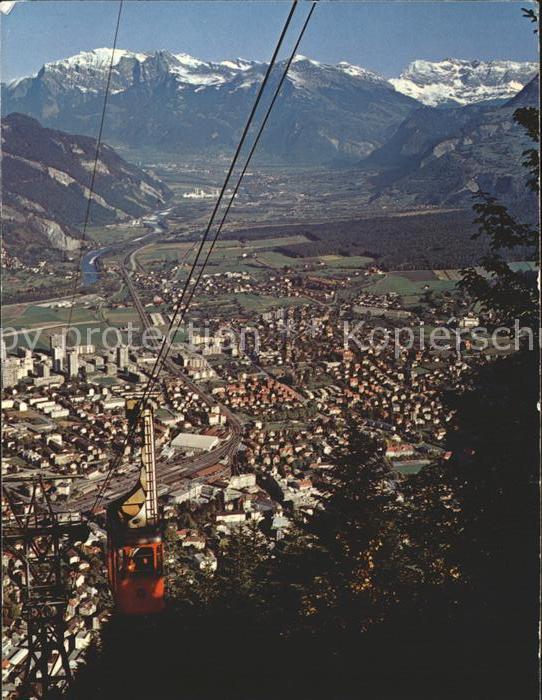Seilbahn Chur Rheintal Falknis Piz Vilan Scesapl