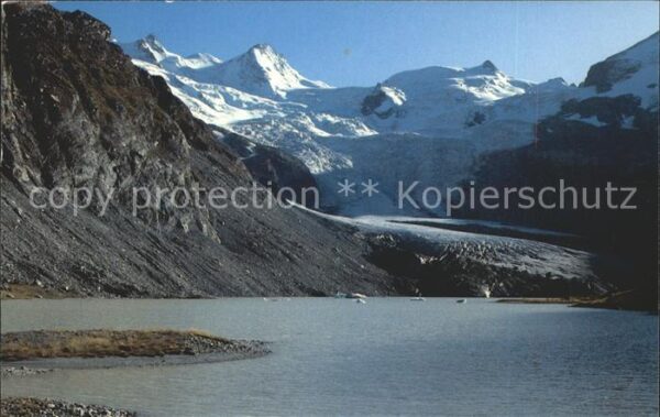 Gletscher Val Roseg Oberengadin Sellagruppe