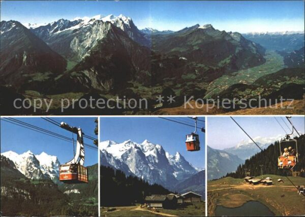 Seilbahn Sessellift Meiringen-Hasliberg