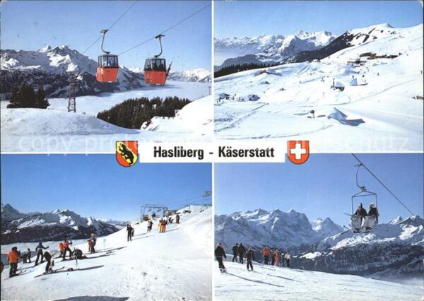 Seilbahn Meiringen Hasliberg Mägisalp Käserstatt