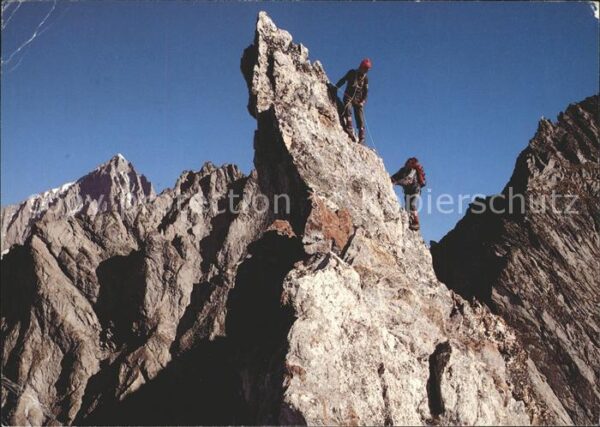 Bergsteigen Klettern Augstkummenhorn