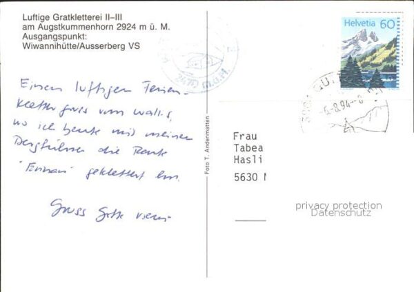 Bergsteigen Klettern Augstkummenhorn – Bild 2
