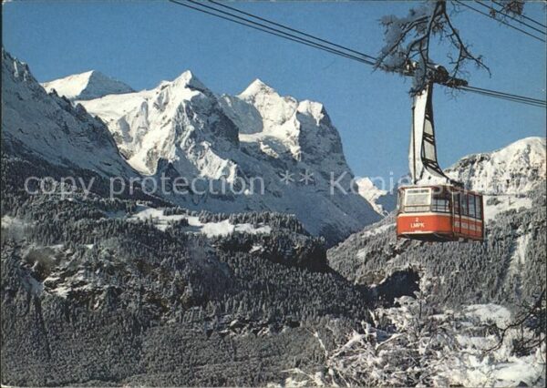 Seilbahn Hasliberg Reuti Wetterhorngruppe