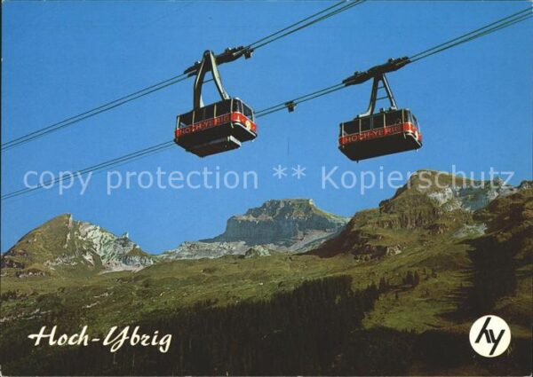Seilbahn Hoch-Ybrig Weglosen Seebli Twäriberg Dr