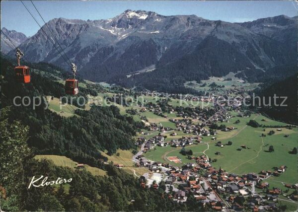 Seilbahn Madrisa Klosters Gatschieferspitz