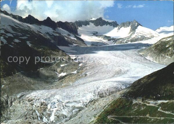 Gletscher Rhonegletscher Belvedere Furkapass