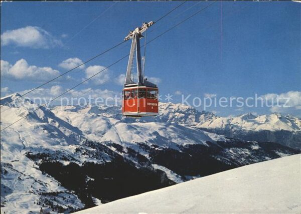 Seilbahn Parpaner Rothorn Lenzerheide-Valbella
