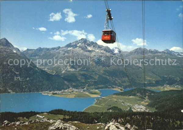 Seilbahn Corvatsch Silvaplana Champfer
