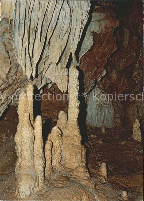 Hoehlen Caves Grottes Grottes de Vallorbe Couloir principal